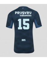 Feyenoord Jordan Bos #15 Vieraspaita 2025-26 Lyhythihainen